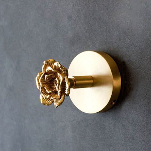 Luxury Animal Wall Hook Rack with Gold Details