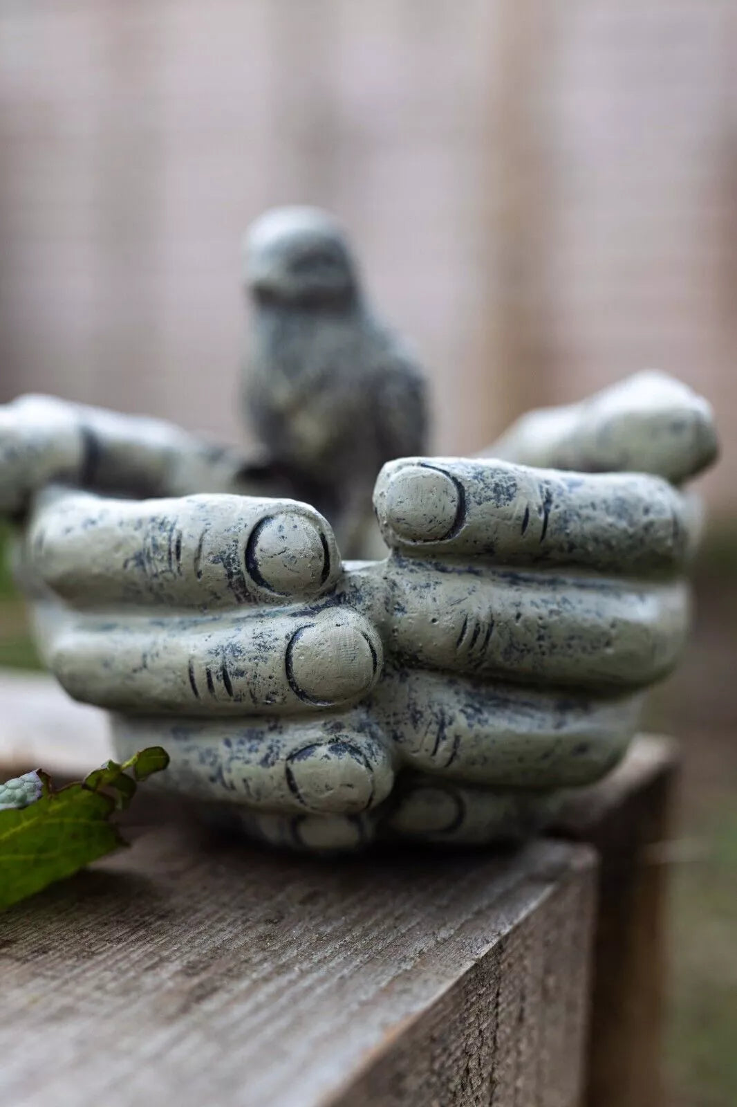 Unique Resin Bird Feeder Handmade Garden Decoration