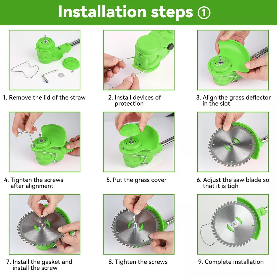 Easy Cordless Electric String Trimmer