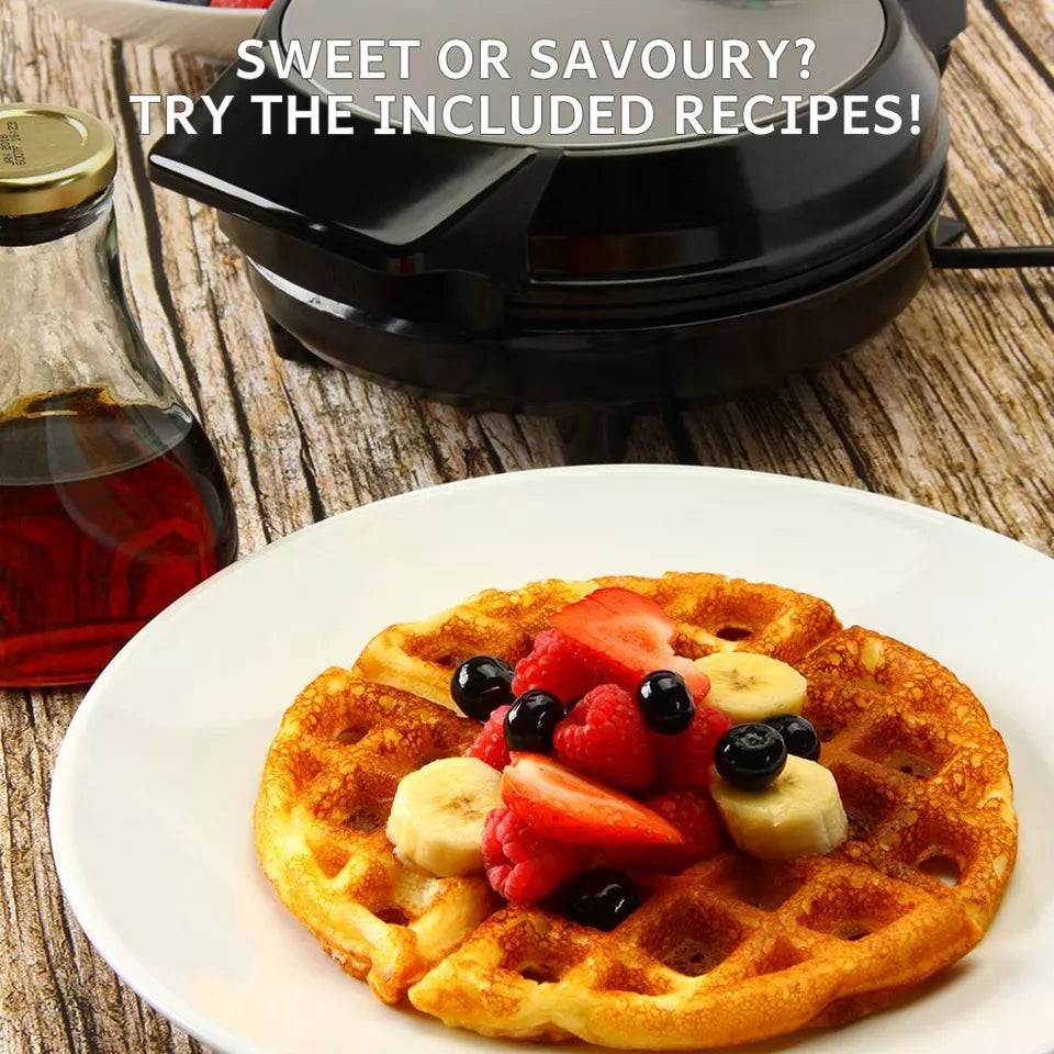 Easy Use Belgian Waffle Maker with Non-Stick Plate