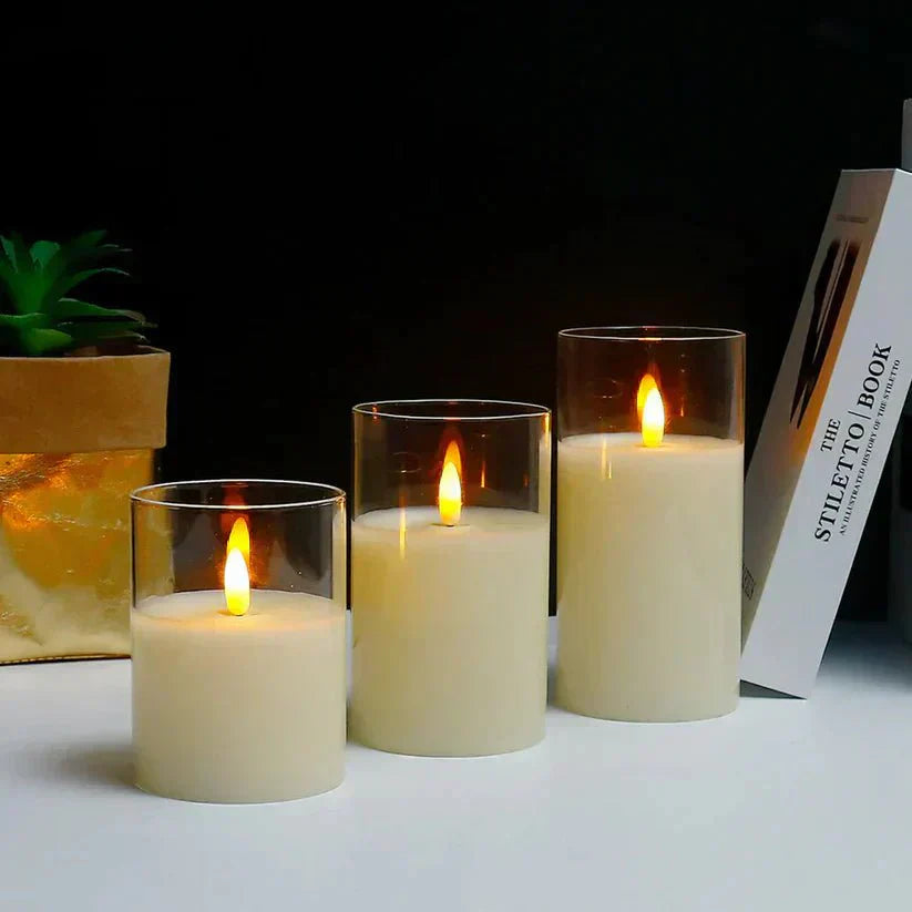 Soft Glow LED Candle for Relaxing Home Ambiance - Yeezlab