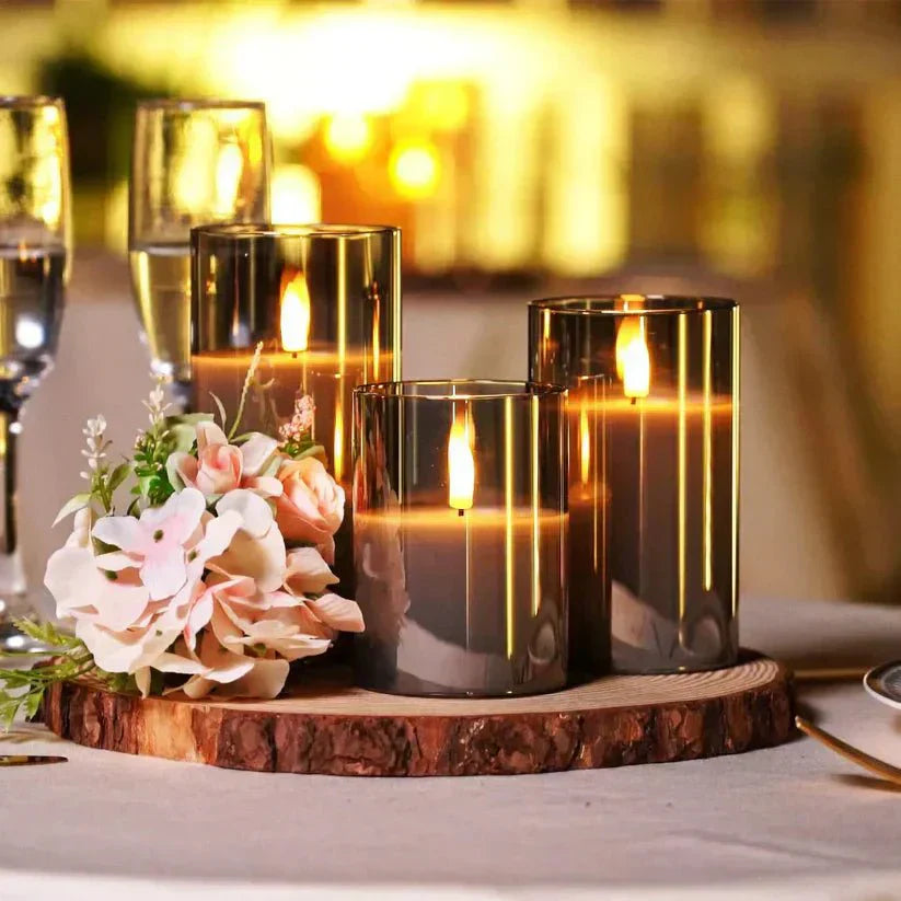 Soft Glow LED Candle for Relaxing Home Ambiance