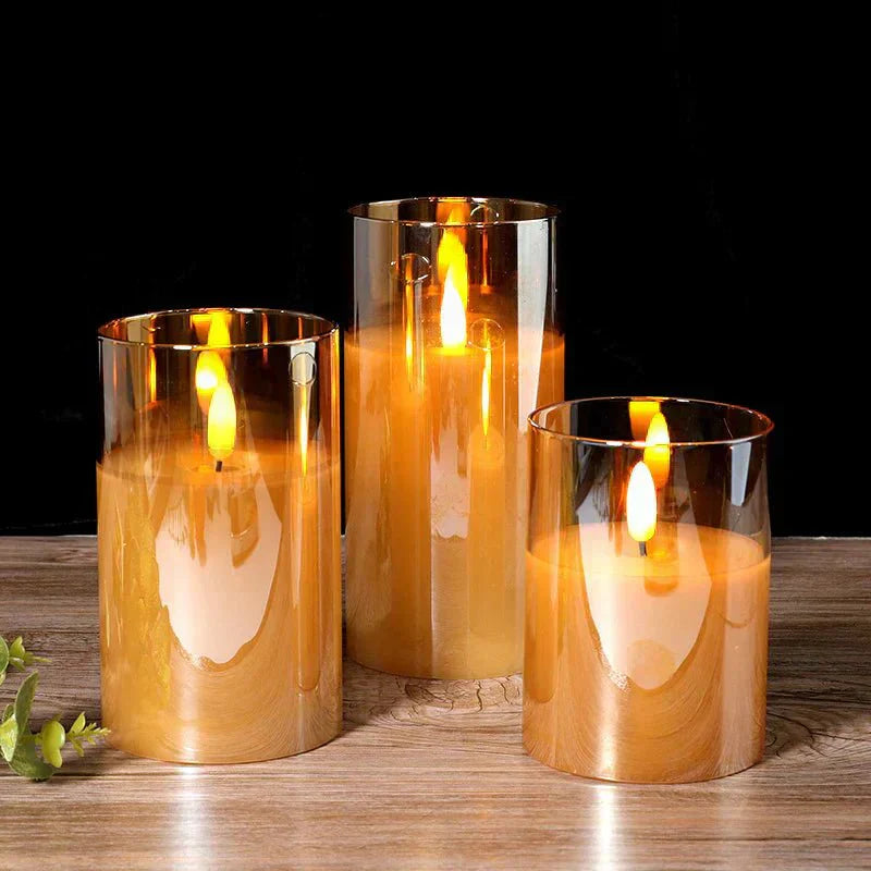 Soft Glow LED Candle for Relaxing Home Ambiance