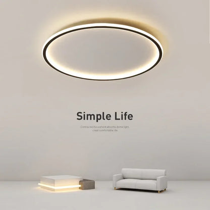 Simple Round Pendant Light