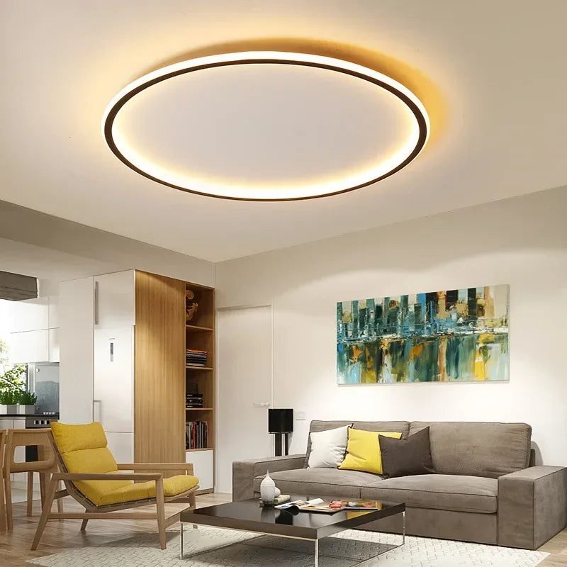 Simple Round Pendant Light