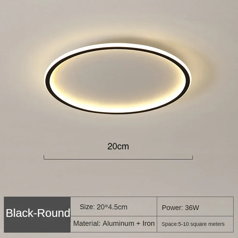 Simple Round Pendant Light