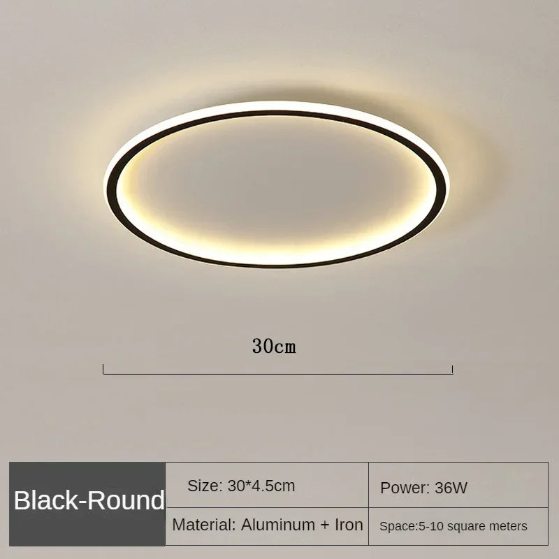 Simple Round Pendant Light