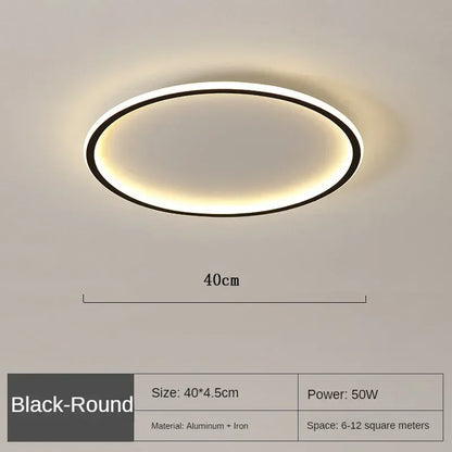 Simple Round Pendant Light