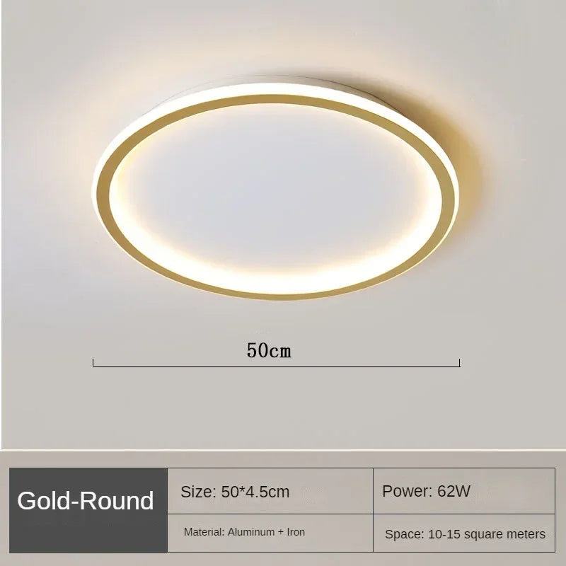 Simple Round Pendant Light