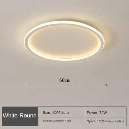 Simple Round Pendant Light