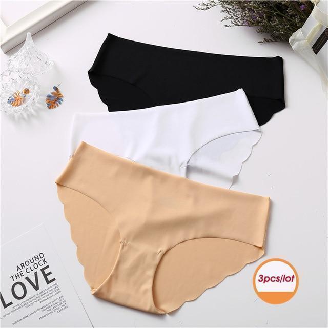 Comfortable Ultra Thin Seamless Panties (3 Pack)