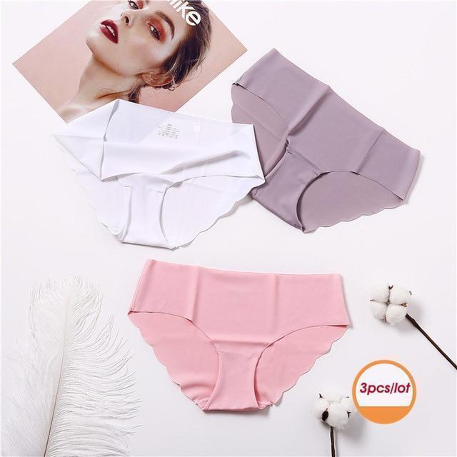 Comfortable Ultra Thin Seamless Panties (3 Pack)