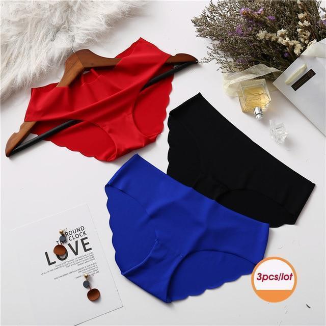 Comfortable Ultra Thin Seamless Panties (3 Pack)