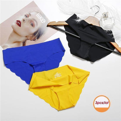 Comfortable Ultra Thin Seamless Panties (3 Pack)