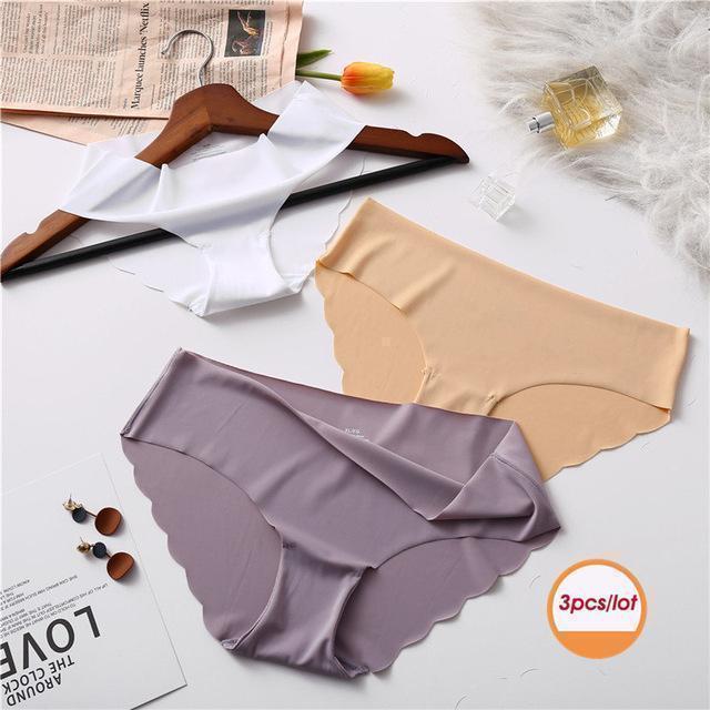 Comfortable Ultra Thin Seamless Panties (3 Pack)