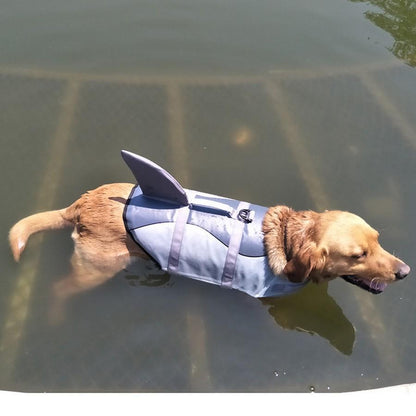Pet Shark Style Dog Life Jacket - Yeezlab