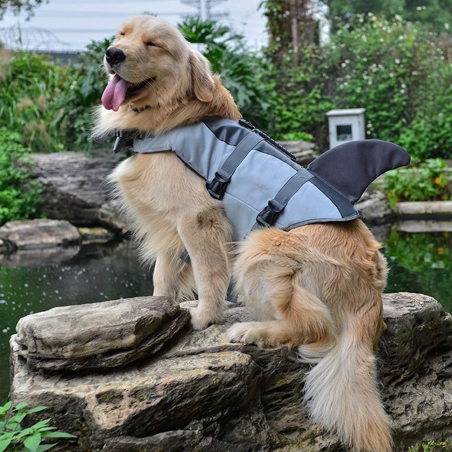 Pet Shark Style Dog Life Jacket
