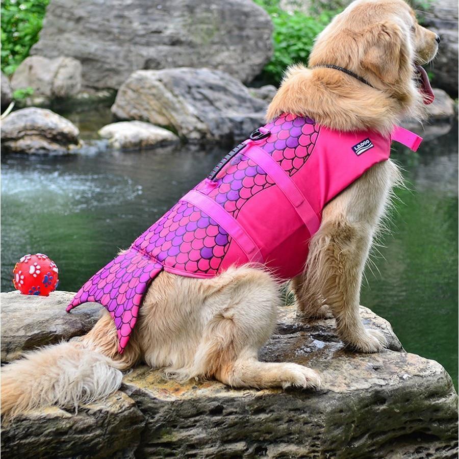 Pet Shark Style Dog Life Jacket