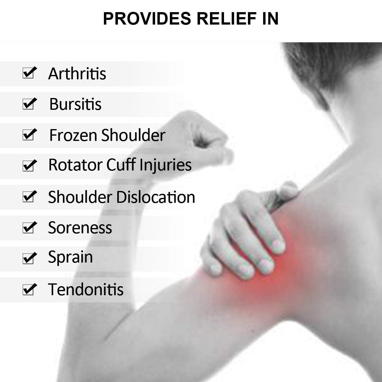 Comfortable Shoulder Injury Strap