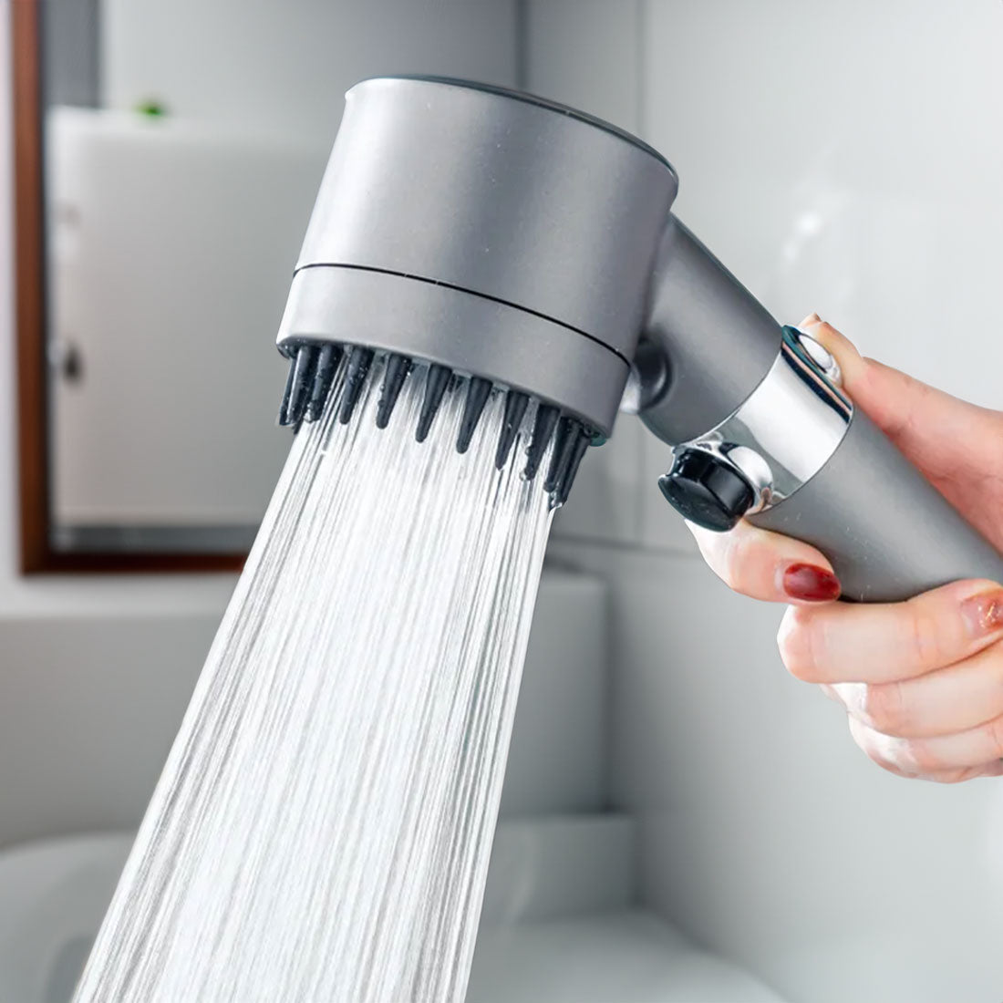 Strong Turbo Shower Head for Low Water Pressure - Yeezlab