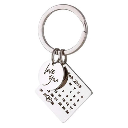 Mini Daily Planner Keychain