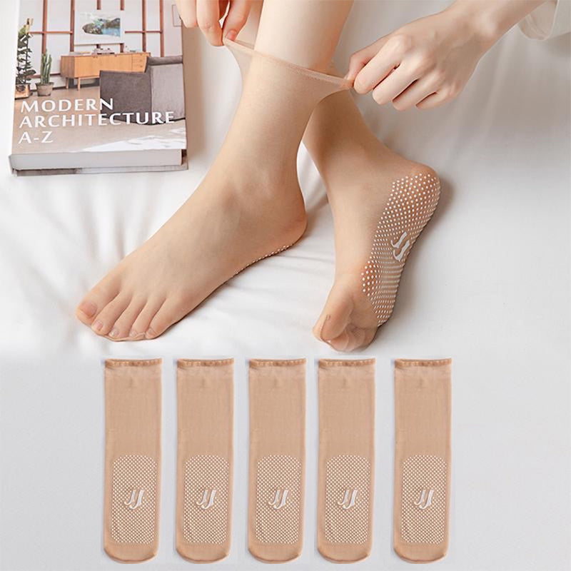 Clear Grip Crystal Soft Socks