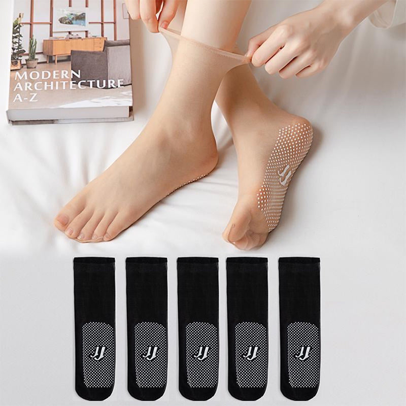 Clear Grip Crystal Soft Socks - Yeezlab