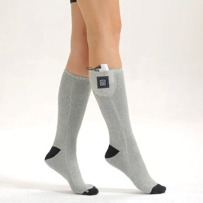 Warm Rechargeable Heated Socks with Adjustable Heat - Yeezlab