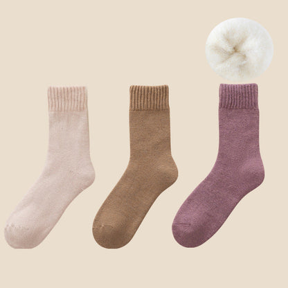 Soft Warm Men Women Thermal Velvet Socks