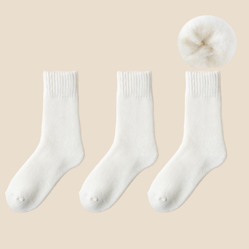 Soft Warm Men Women Thermal Velvet Socks