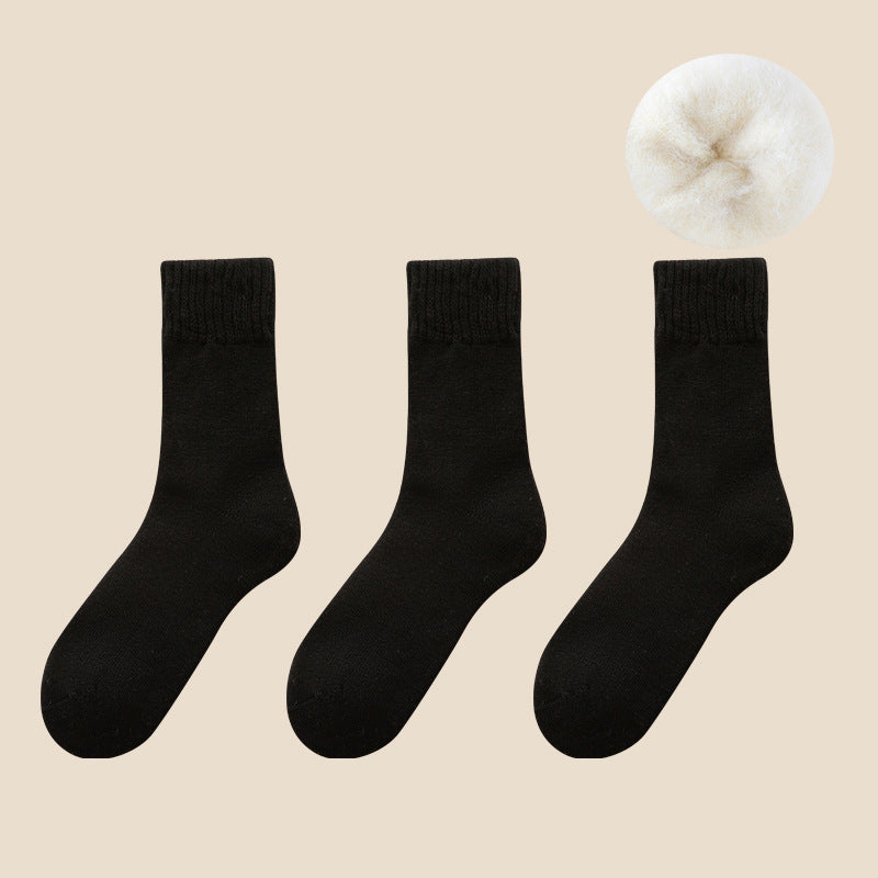Soft Warm Men Women Thermal Velvet Socks
