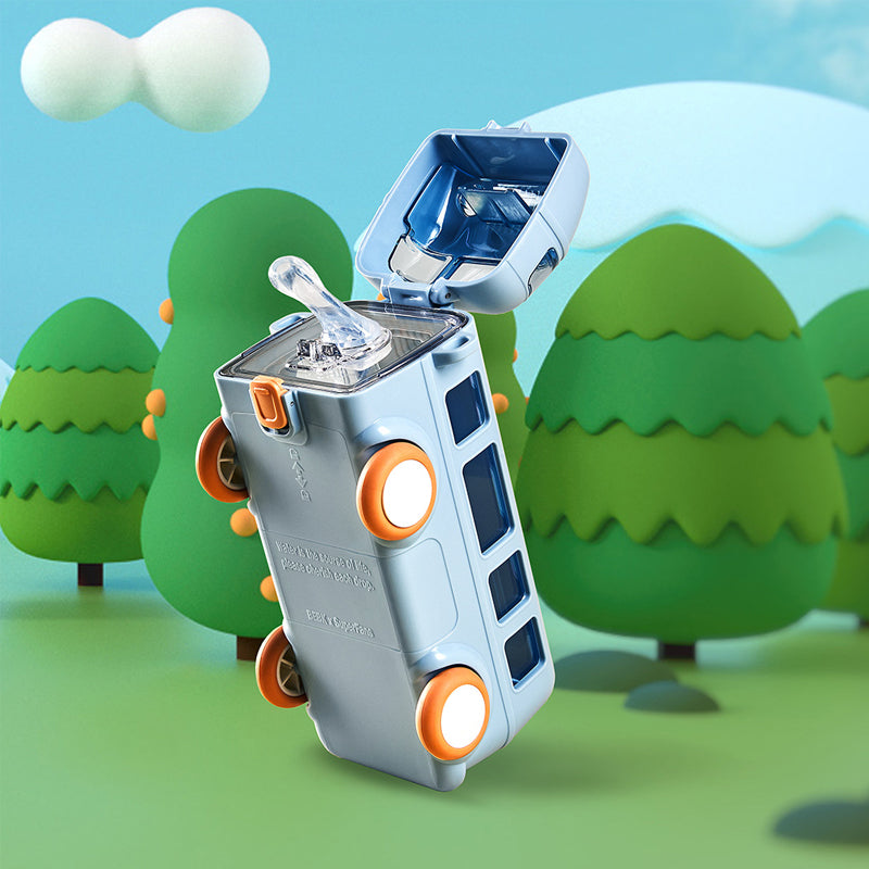 Fun Travel Bus Shaped Water Bottle