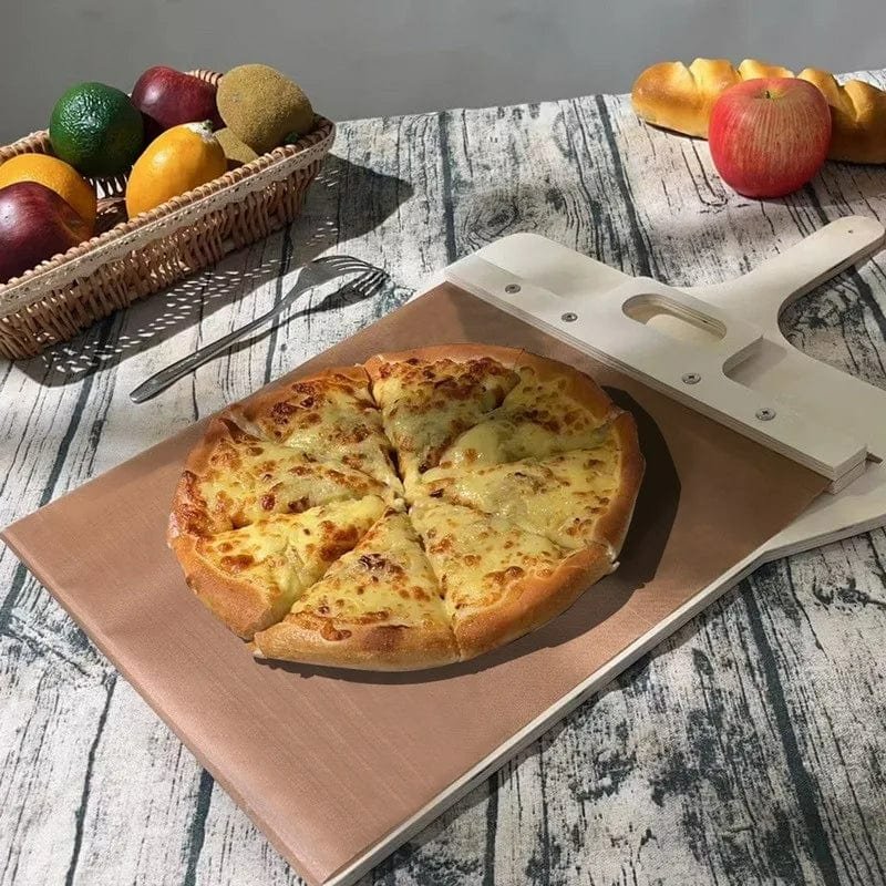 Sliding Pizza Peel - Easily Slide and Transfer Pizza with This Sliding Pizza Paddle Shovel - Yeezlab