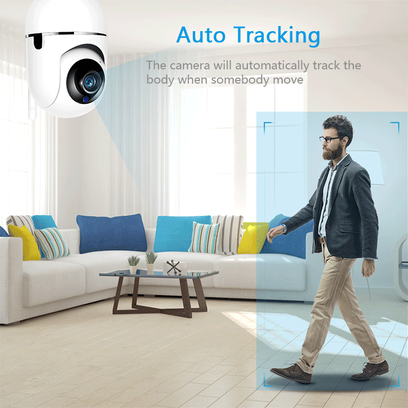 Yeezlab | Wi-Fi 360 Degree Home Security Camera