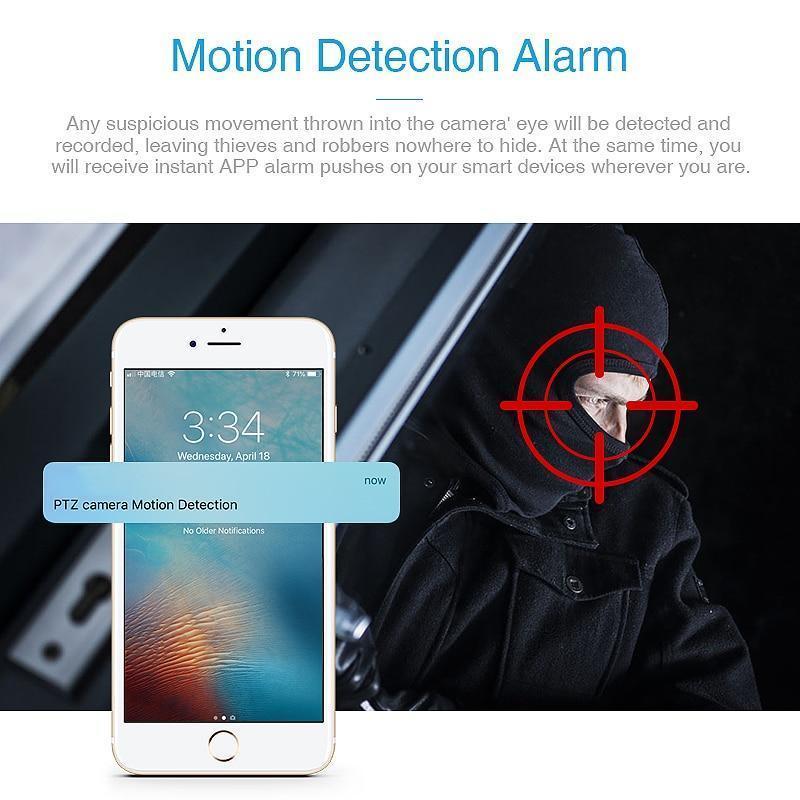Yeezlab | Wi-Fi 360 Degree Home Security Camera