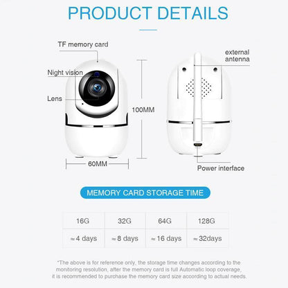 Yeezlab | Wi-Fi 360 Degree Home Security Camera