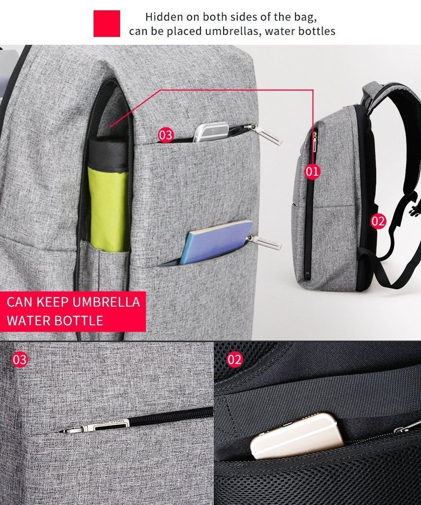 Stylish USB Charging Backpack
