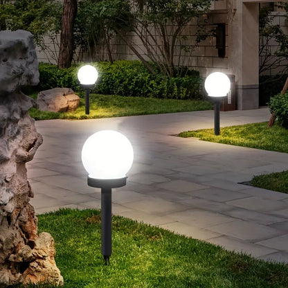 Stylish Solar Powered Outdoor Lamp