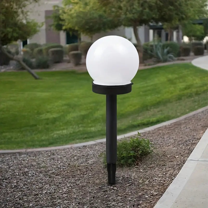 Stylish Solar Powered Outdoor Lamp