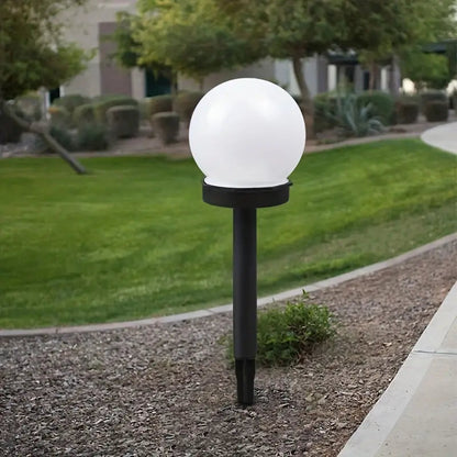 Stylish Solar Powered Outdoor Lamp