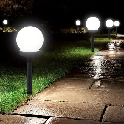 Stylish Solar Powered Outdoor Lamp
