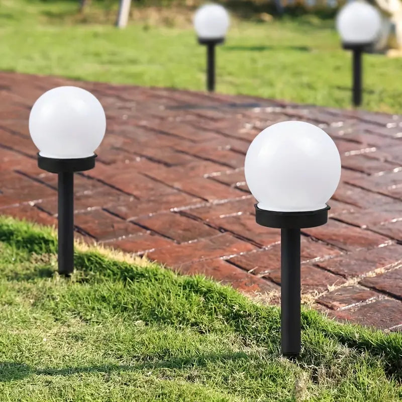 Stylish Solar Powered Outdoor Lamp