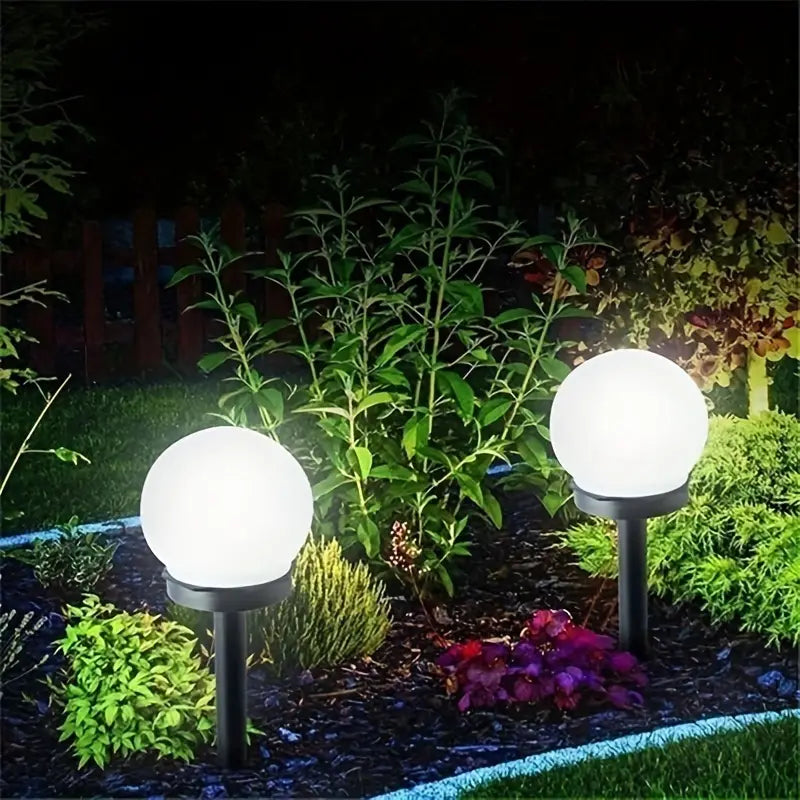 Stylish Solar Powered Outdoor Lamp