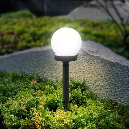 Stylish Solar Powered Outdoor Lamp