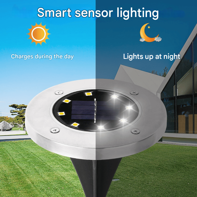 Solar Powered Outdoor Garden Spotlight
