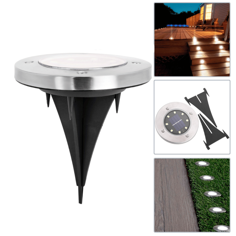 Solar Powered Outdoor Garden Spotlight
