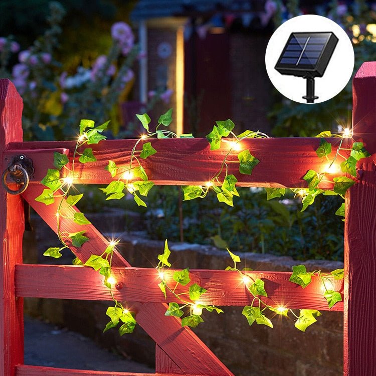 Solar Powered Outdoor String Lights