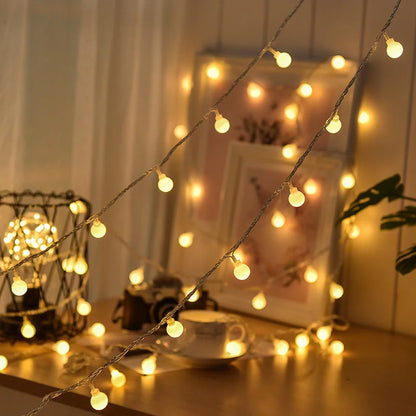 Outdoor Solar Powered String Lights