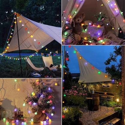 Outdoor Solar Powered String Lights