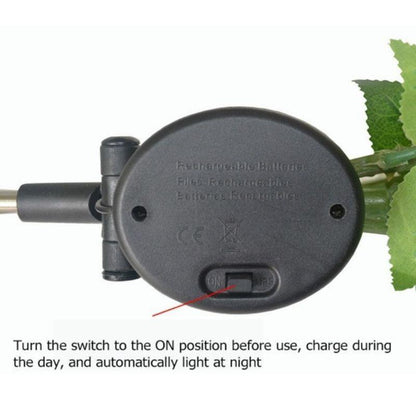 Solar Powered Rose String Lights